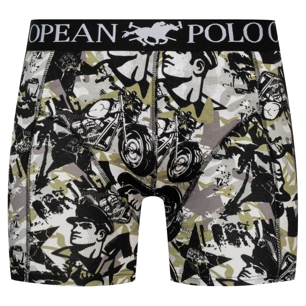 EUROPEAN POLO CHAMP Herren Boxershorts 2er-Pack COMBO-1