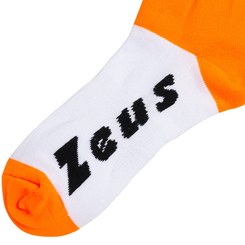 Zeus Calza Energy Medias de fÃºtbol Naranja NeÃ³n