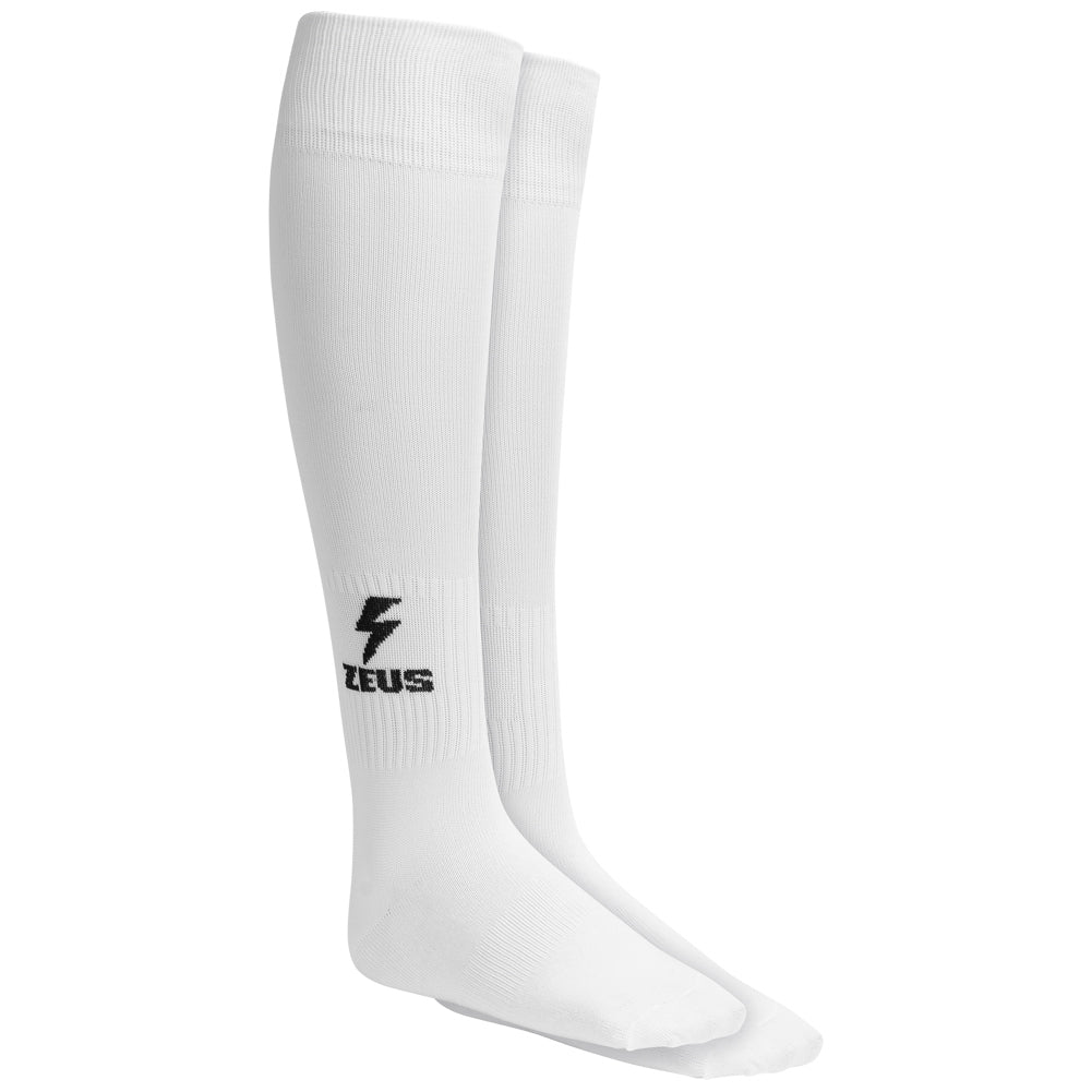 Zeus Calza Energy Medias de fÃºtbol blanco