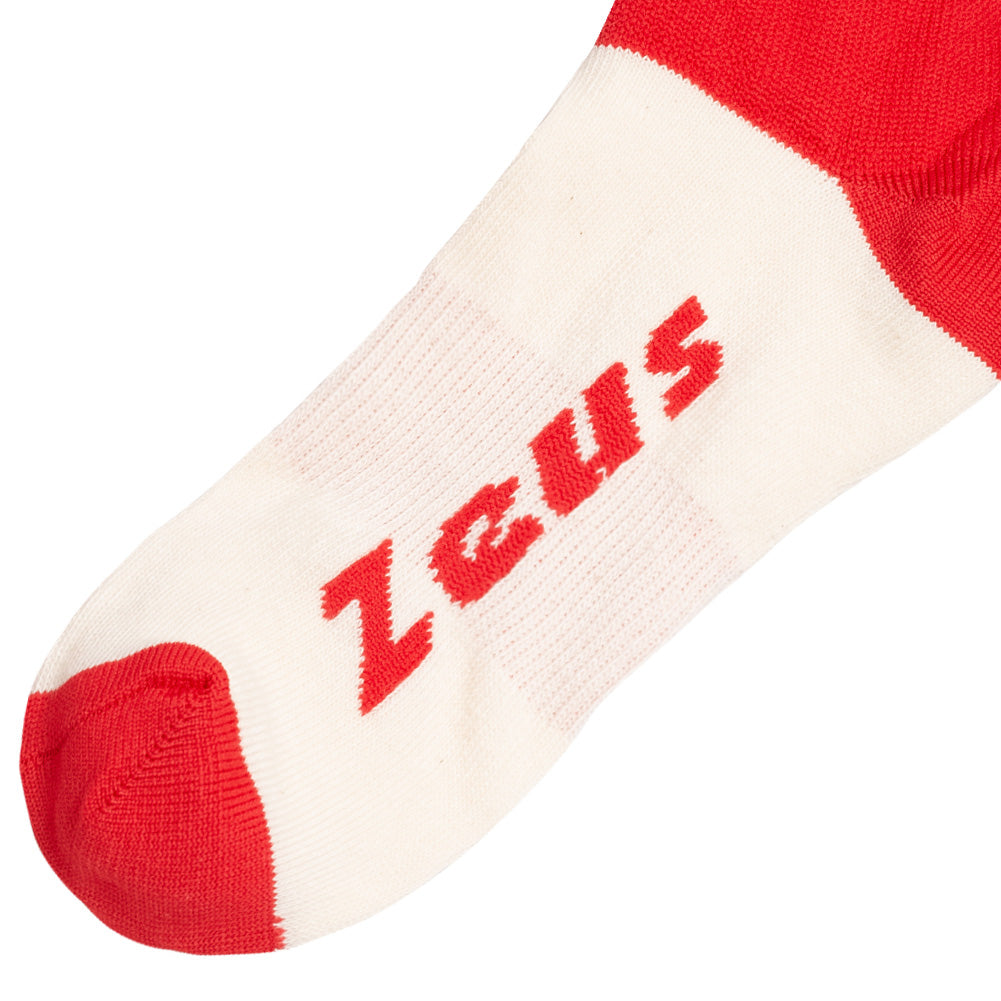 Zeus Calza Energy Medias de fÃºtbol rojo
