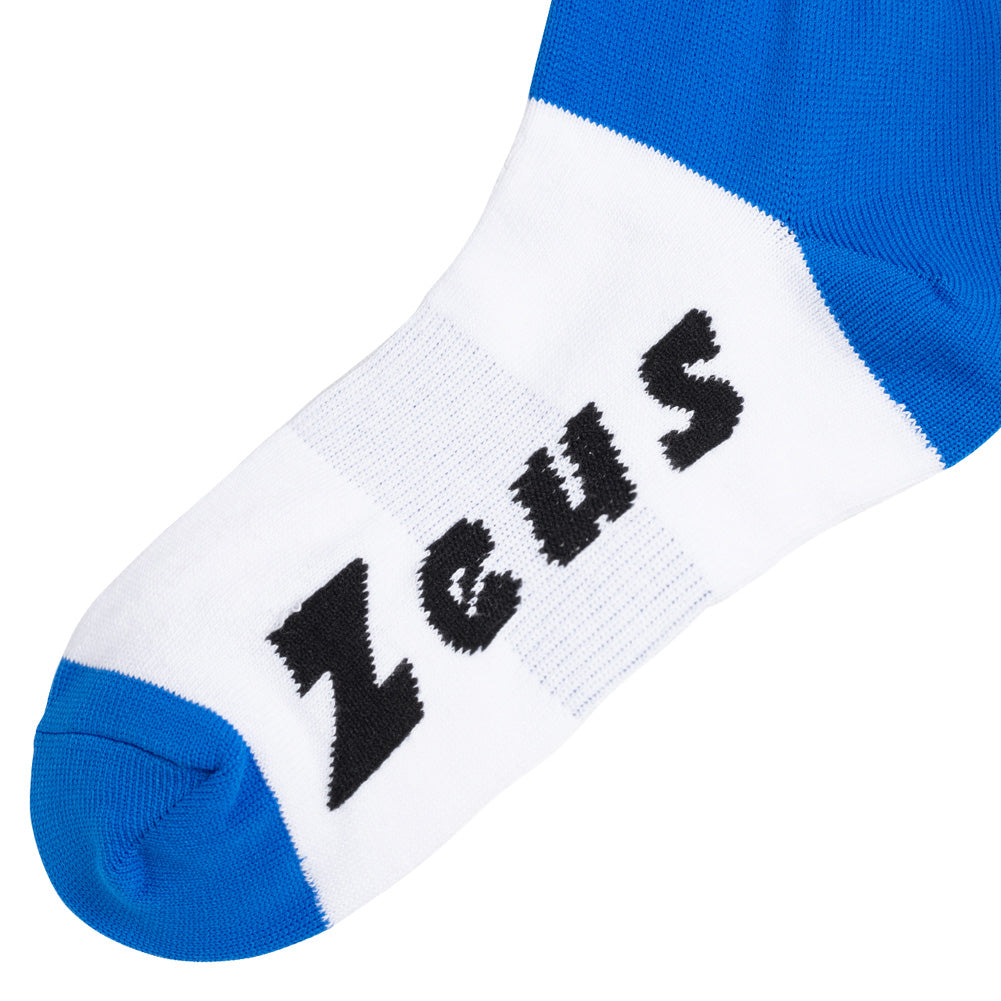 Zeus Calza Energy Medias de fÃºtbol azul
