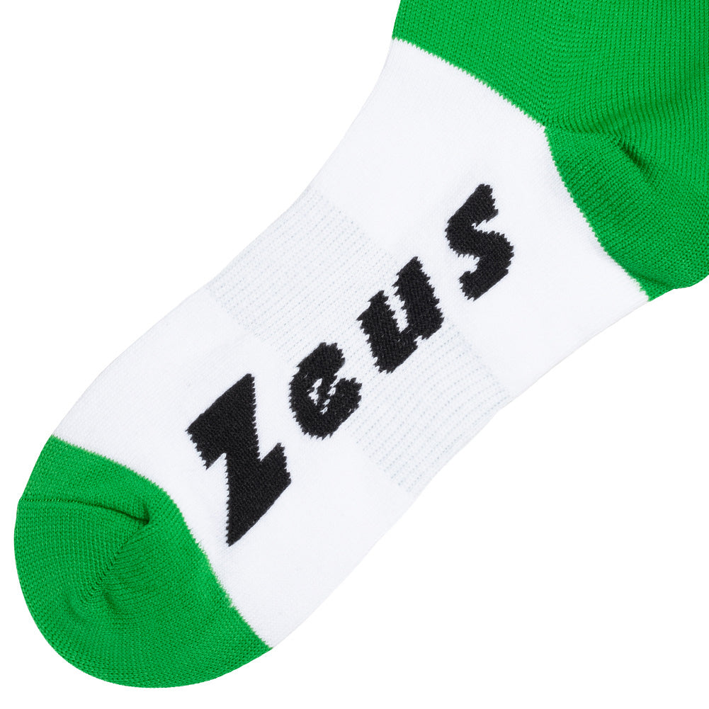 Zeus Calza Energy Medias de fÃºtbol verde