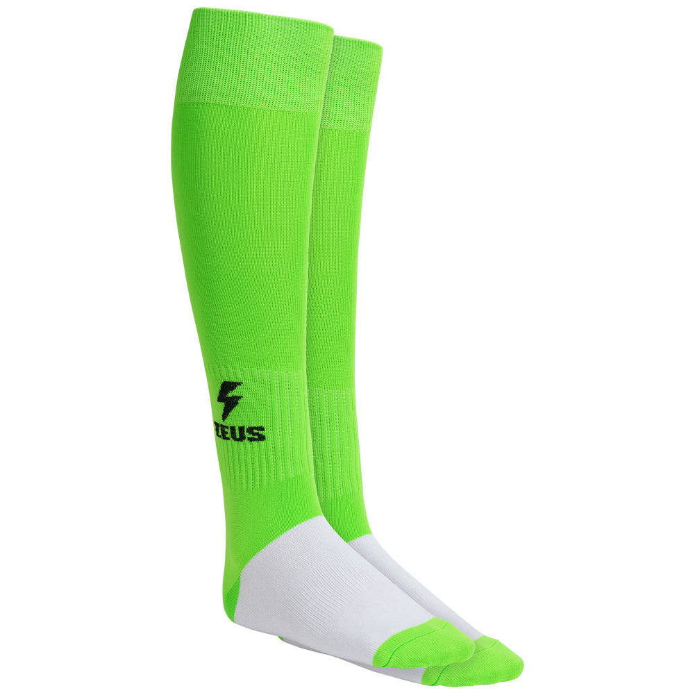 Zeus Calza Energy Medias de fÃºtbol verde neÃ³n
