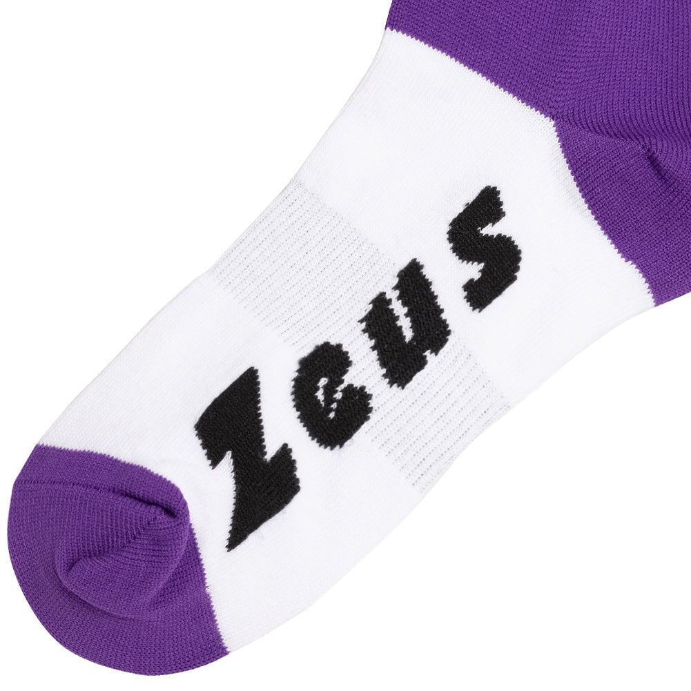 Zeus Calza Energy Medias de fÃºtbol violeta