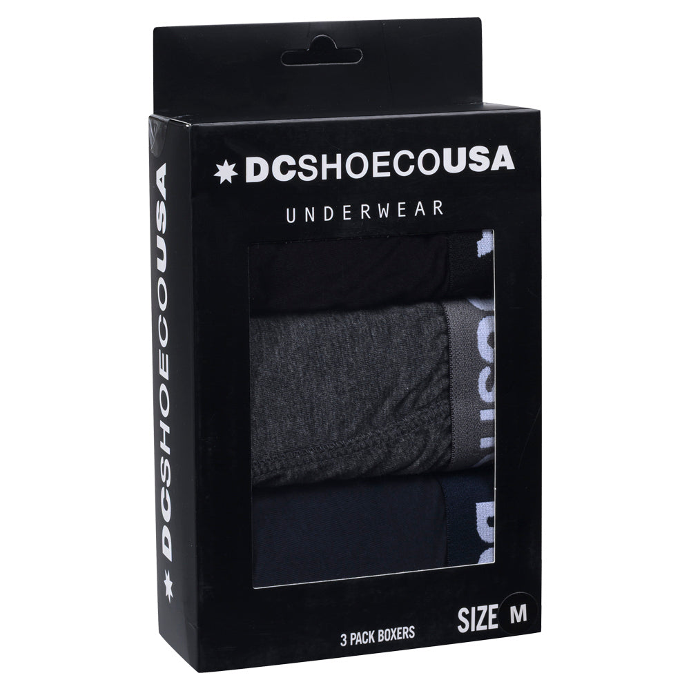 DC Shoes Herren Boxershorts 3er-Pack DC-B3