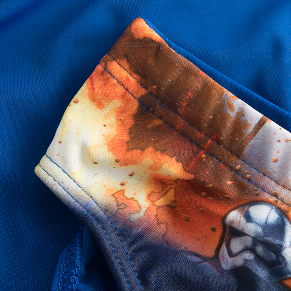 Star Wars Disney NiÃ±o BaÃ±ador slip DQE1875-azul