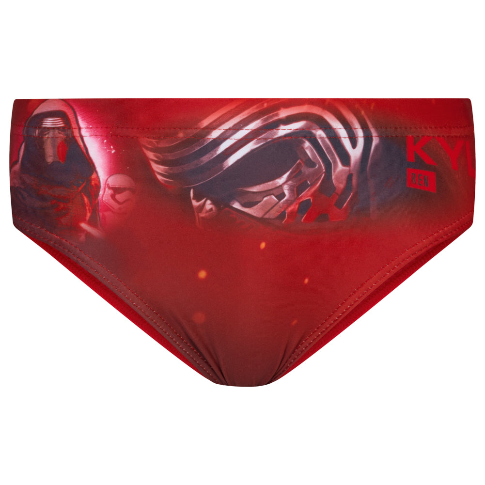 Star Wars Disney NiÃ±o BaÃ±ador slip DQE1875-rojo