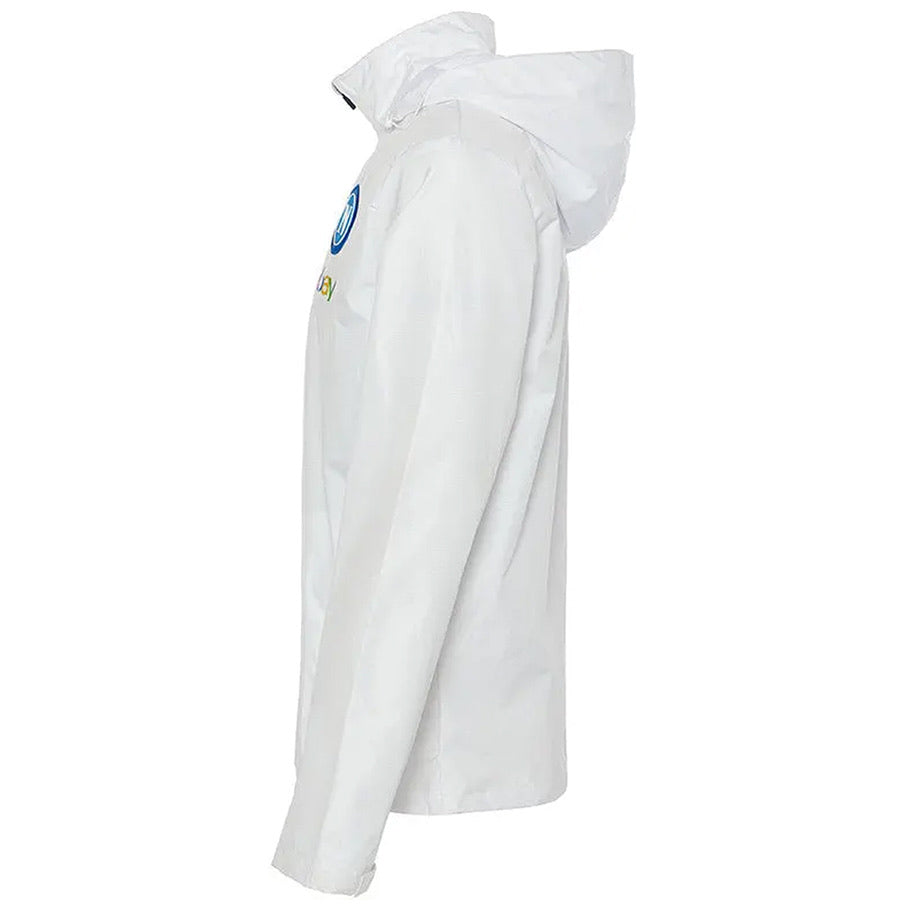 SSC Neapel EA7 Emporio Armani Waterproof Herren Jacke EASSCN24T08-100-WHITE