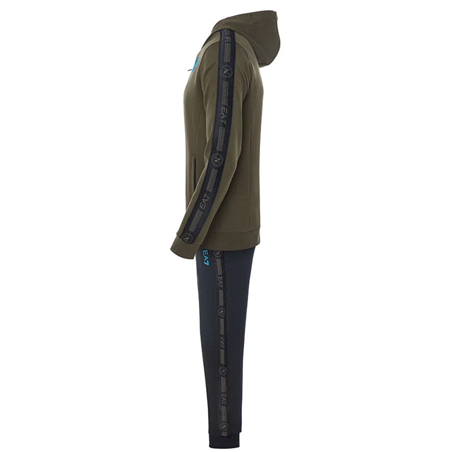 SSC Neapel EA7 Emporio Armani Herren Jogginganzug EASSCN25R09-OLIVE-710