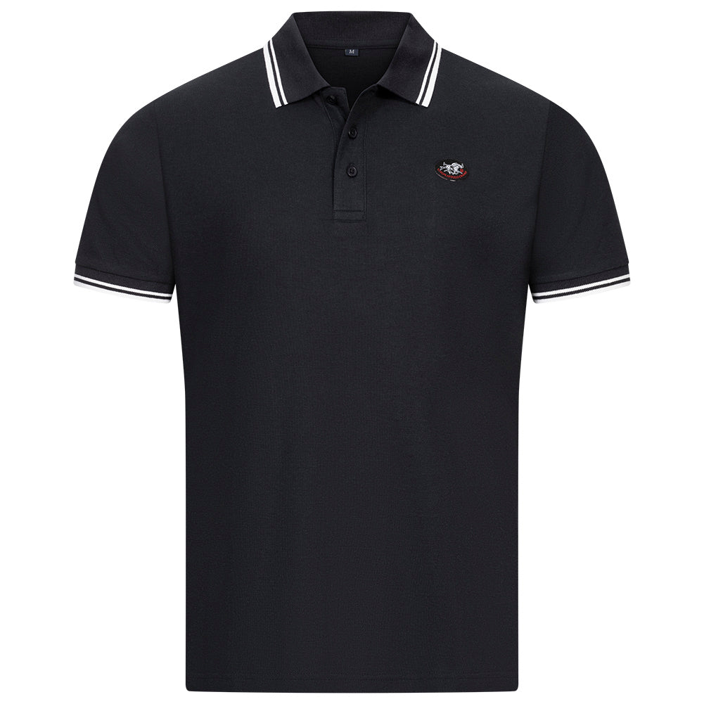 EUROPEAN POLO CHAMP Herren Polo-Shirt EPCPOLOS-SCWARZ