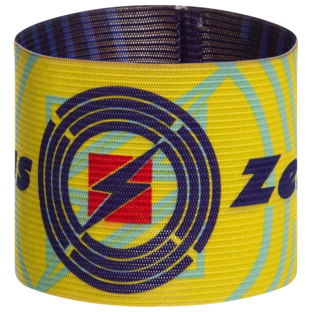 Zeus Brazalete de capitÃ¡n reversible Marino amarillo