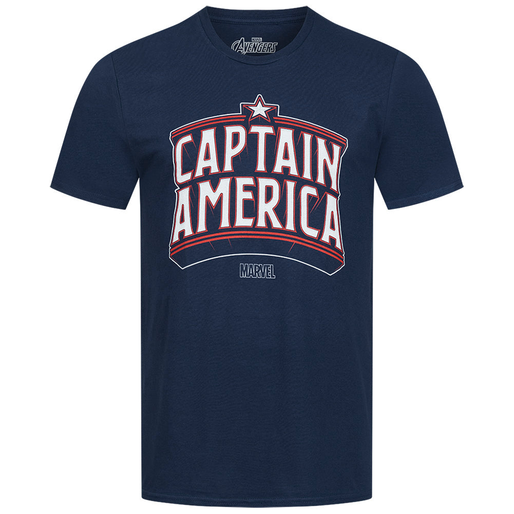 Captain America Archieve Herren T-Shirt FCMTS060NVY