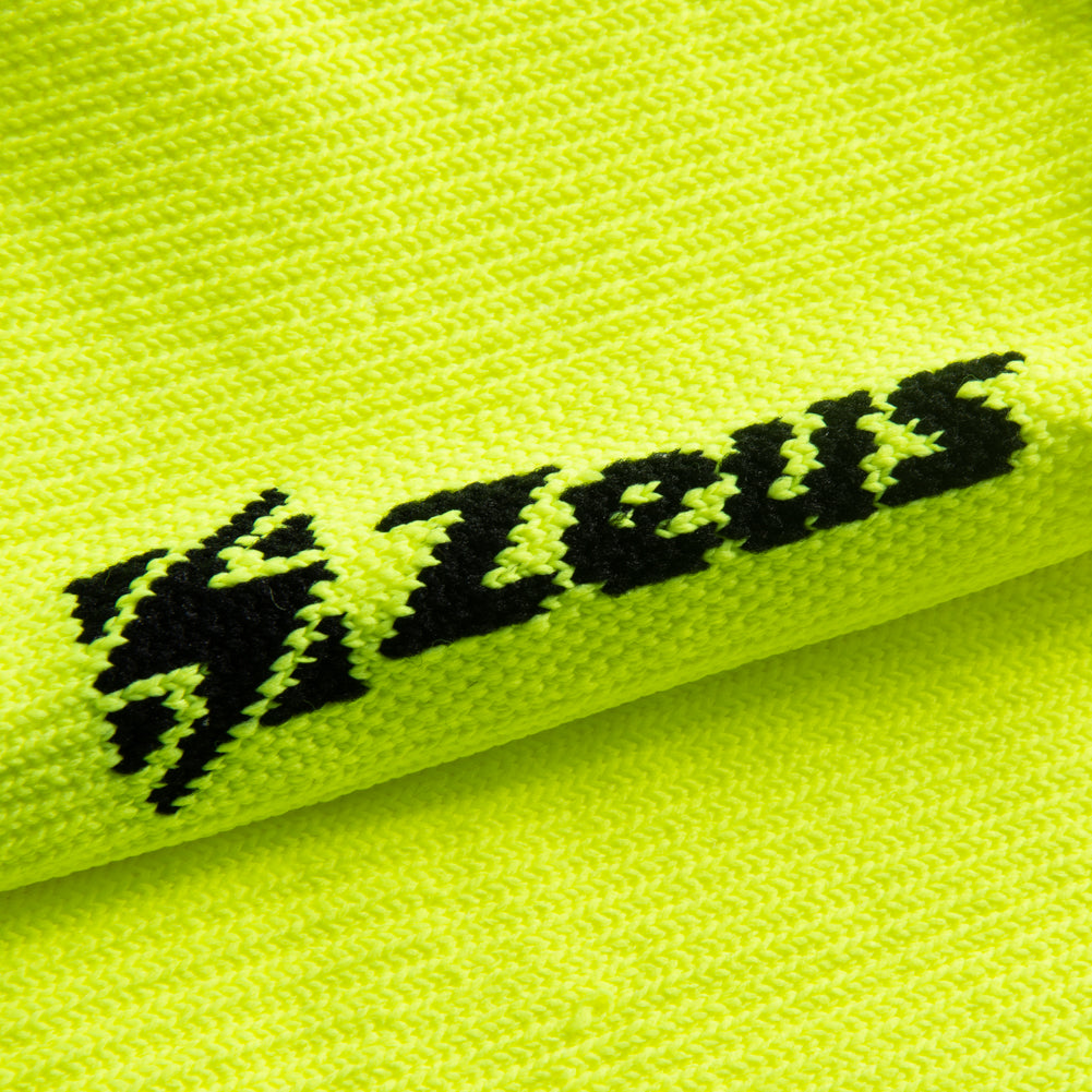 Zeus Manga de compresiÃ³n Vendaje de codo elÃ¡stico amarillo neÃ³n