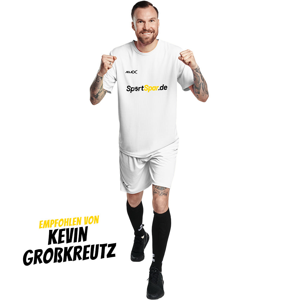 JELEX "Equipo 26" Conjunto de fÃºtbol 2 piezas blanco