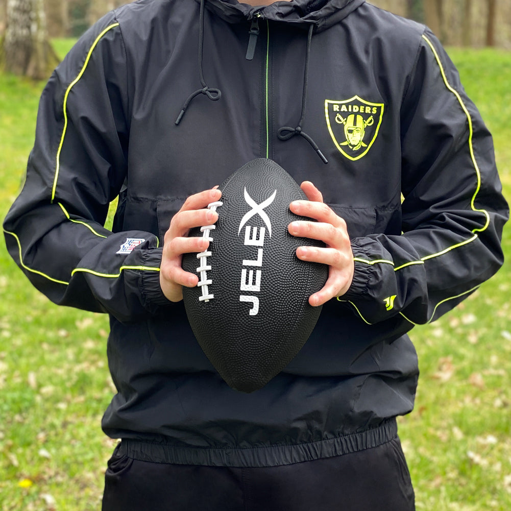 JELEX Touchdown BalÃ³n de fÃºtbol americano negro