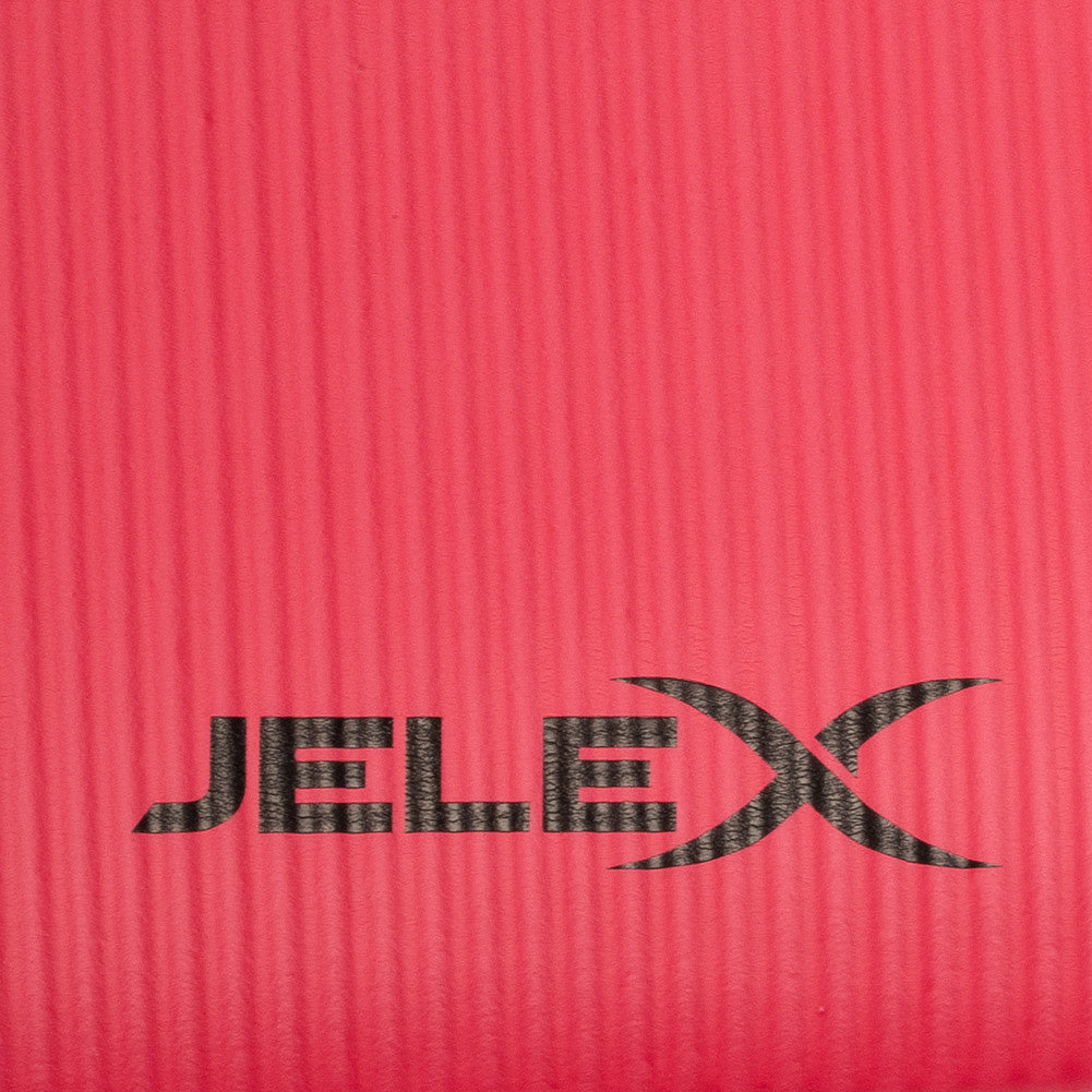 JELEX Namaste Esterilla de yoga y fitness rojo