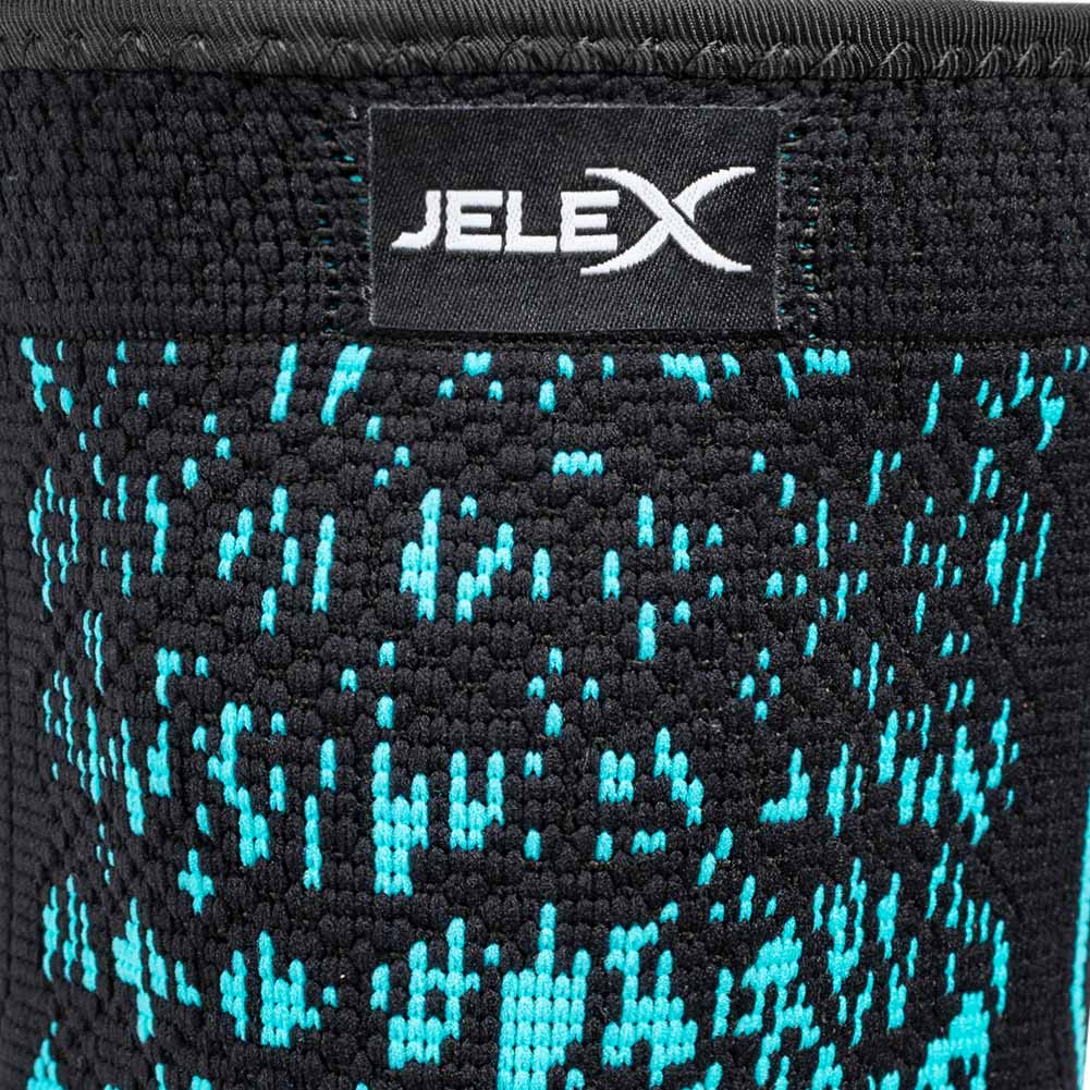 JELEX Elbow Codera de compresiÃ³n negro azul