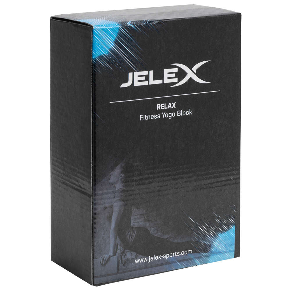 JELEX Relax Bloque de yoga y fitness rosa