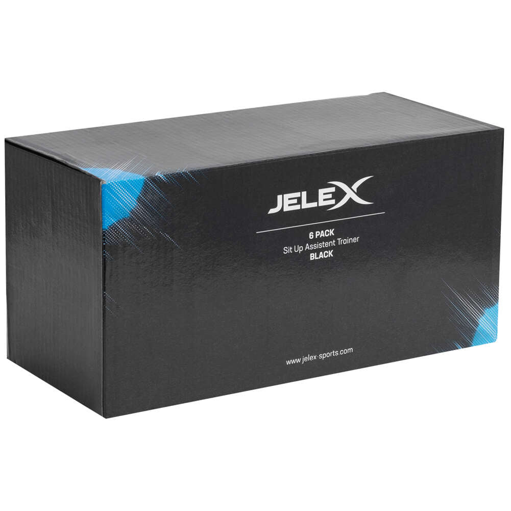 JELEX 6Pack Soporte para abdominales negro