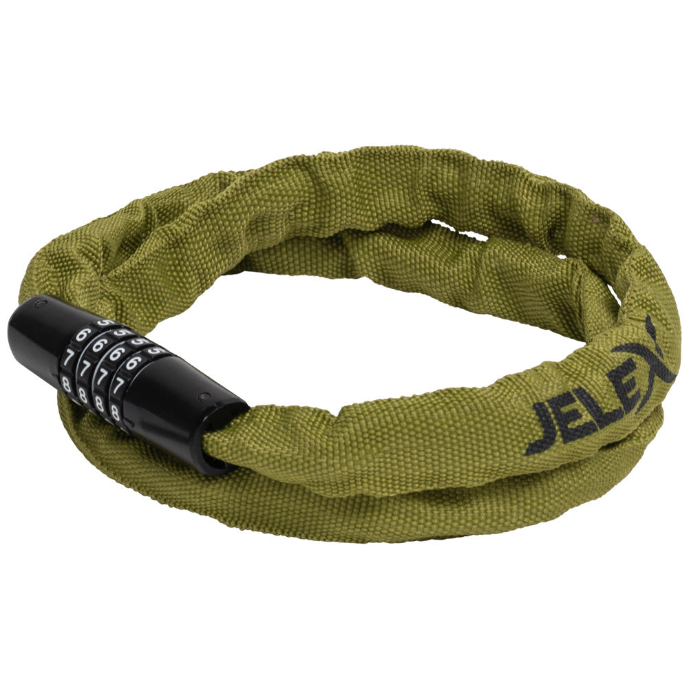 JELEX Dr.Security Candado para bici verde militar