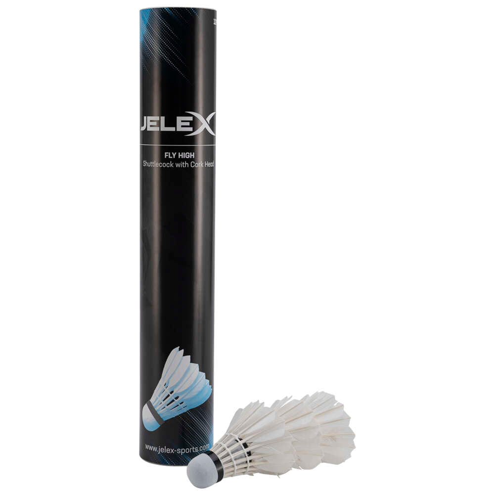 JELEX Fly High Volante de bÃ¡dminton Set de 12