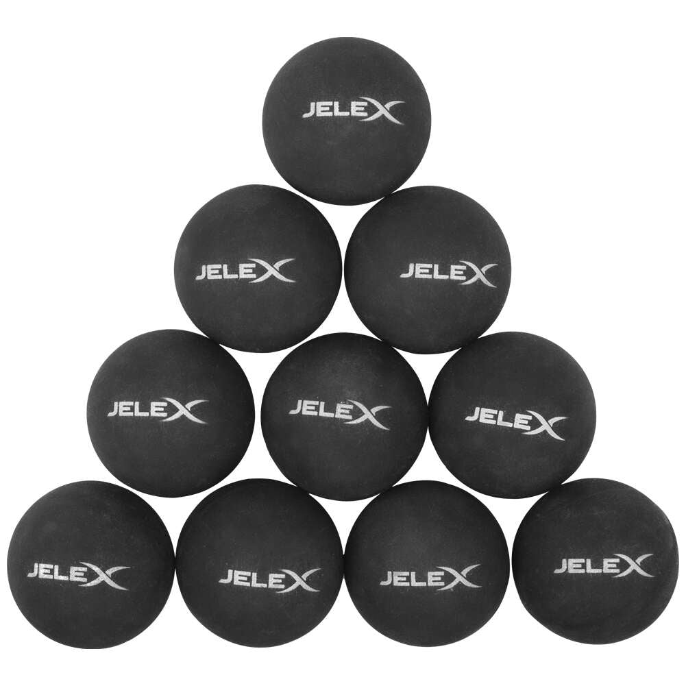 JELEX Crosscourt Pelotas de squash Set de 12