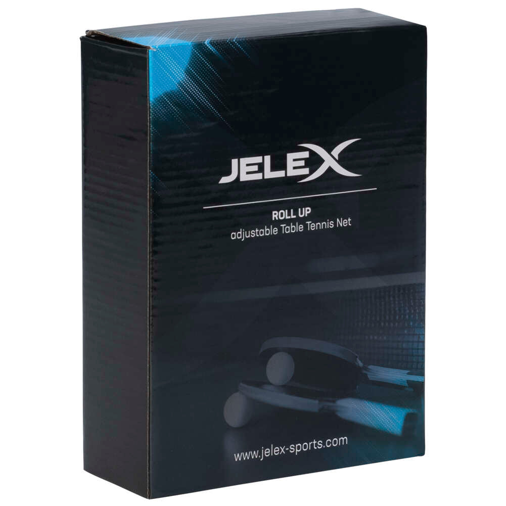 JELEX Roll Up Red de tenis de mesa retrÃ¡ctil azul