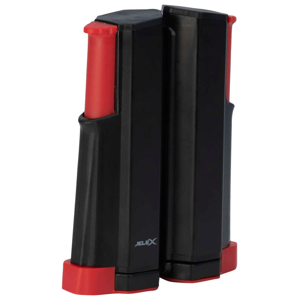 JELEX Roll Up Red de tenis de mesa retrÃ¡ctil negro