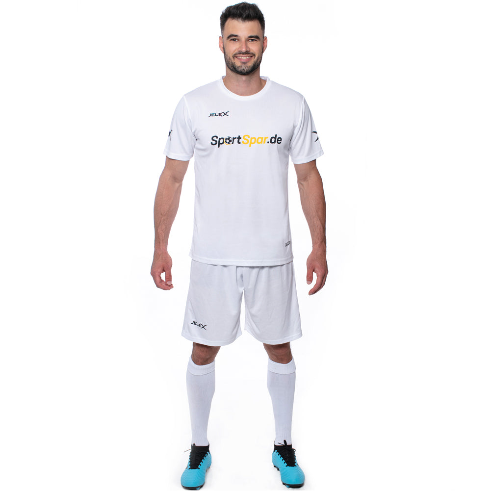 JELEX "Equipo 26" Conjunto de fÃºtbol 2 piezas blanco