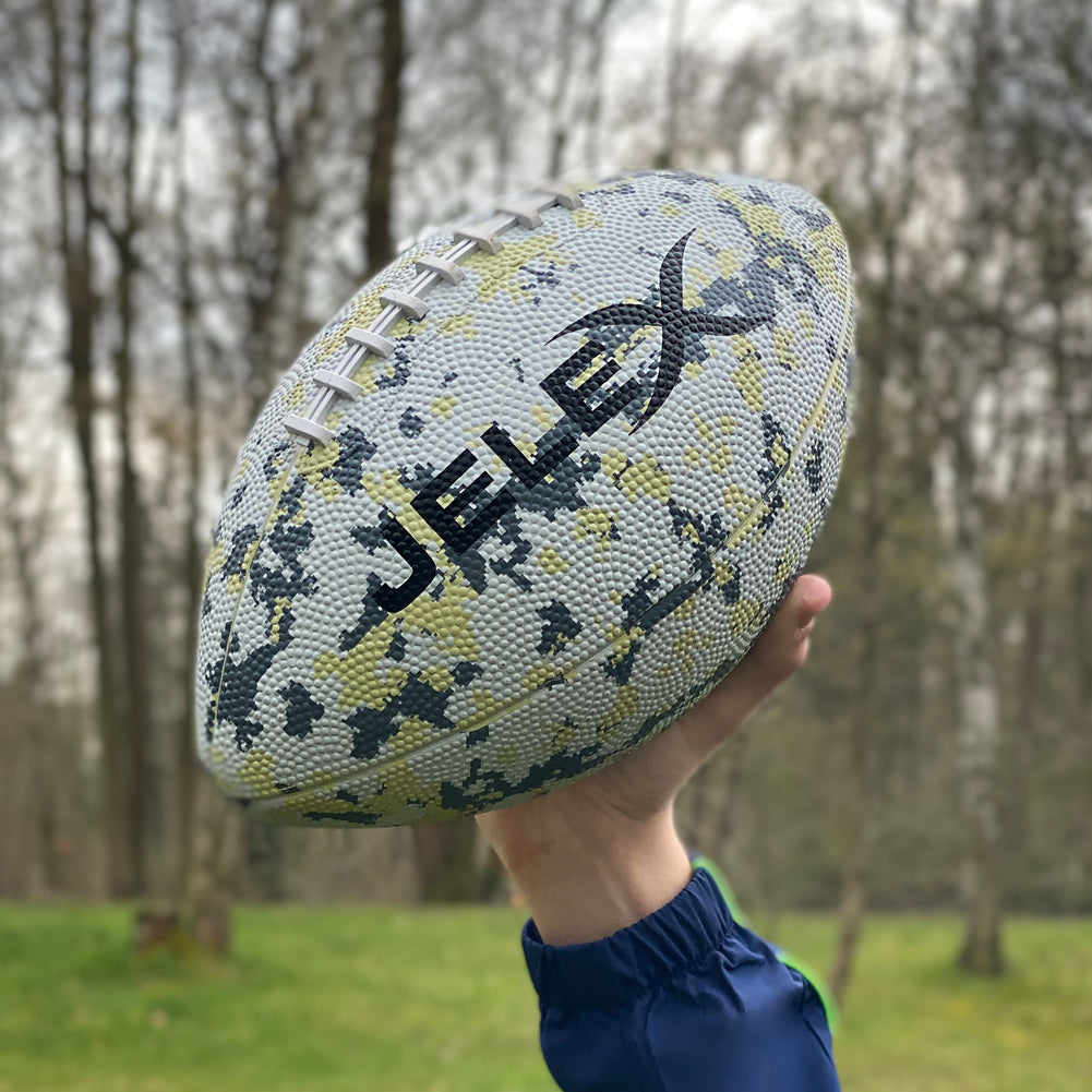 JELEX Touchdown BalÃ³n de fÃºtbol americano luz de camuflaje