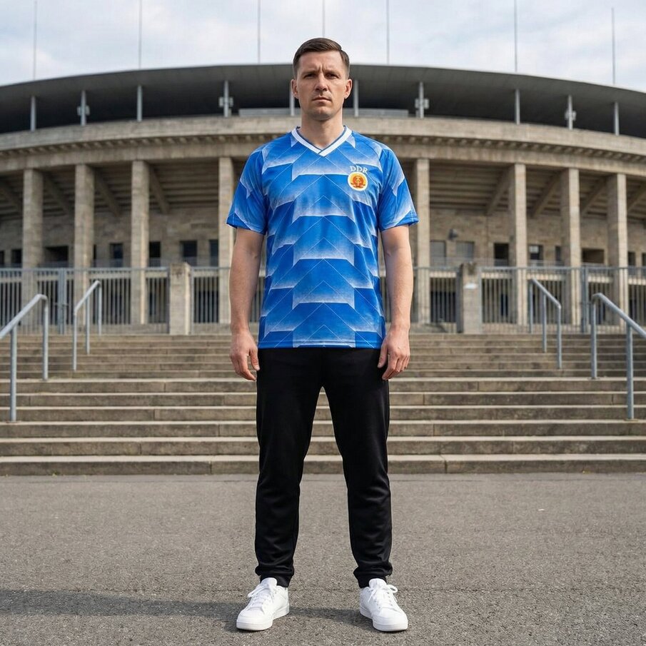 DDR "Retro History" JELEX Herren Trikot