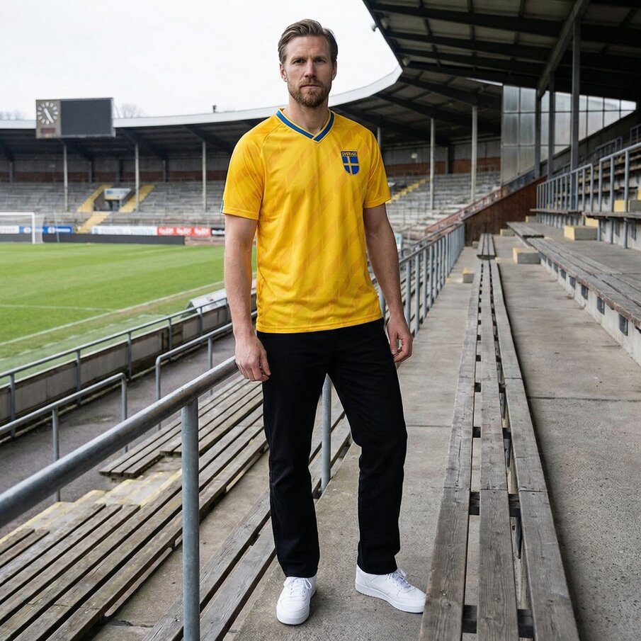 Schweden "Retro History" JELEX Herren Trikot
