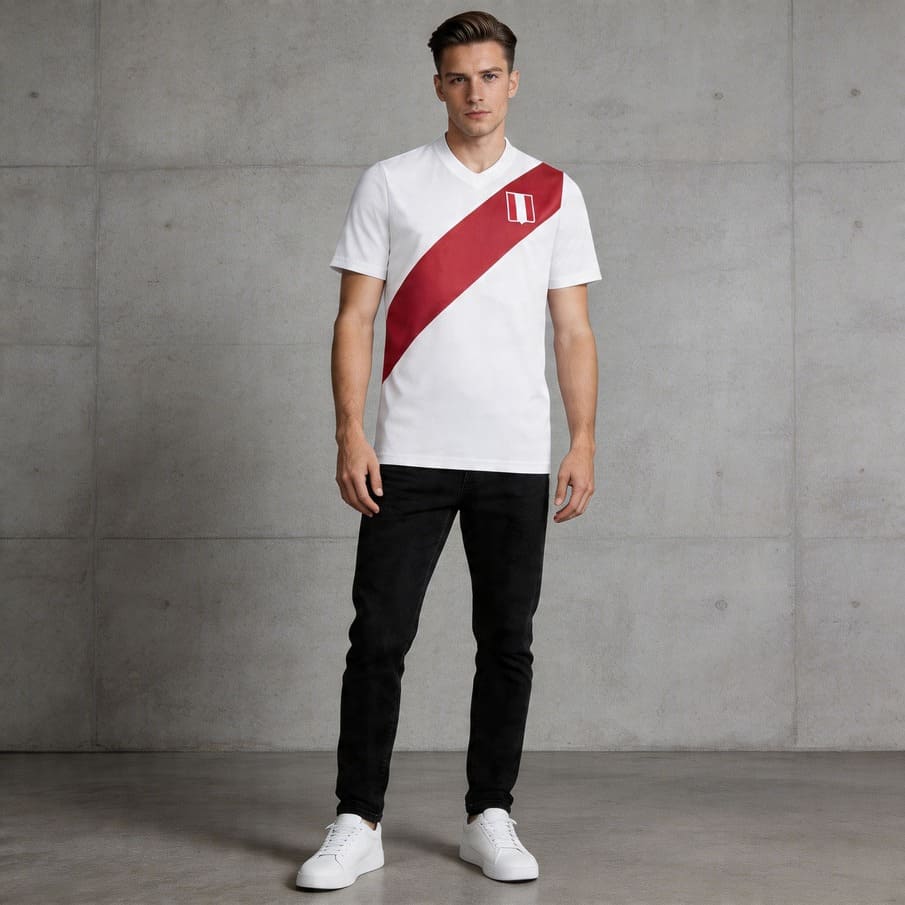 Peru "Retro History" JELEX Herren Trikot