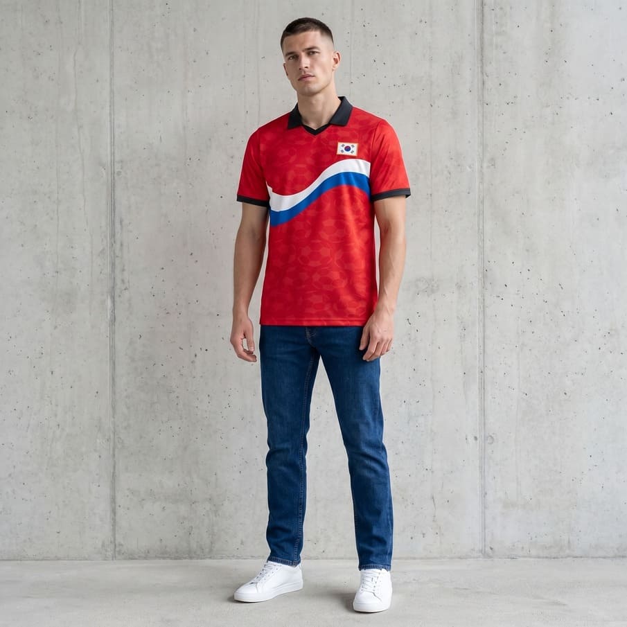 Südkorea "Retro History" JELEX Herren Trikot