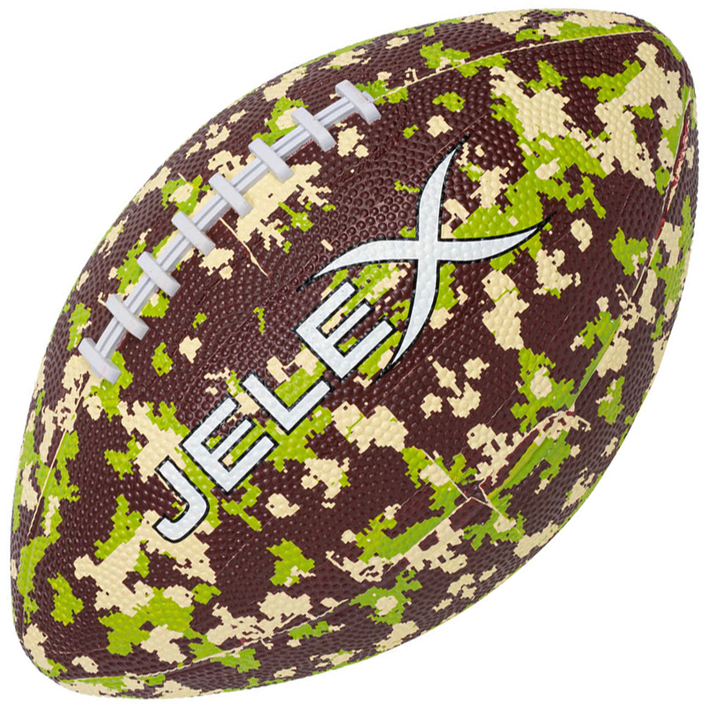 JELEX Touchdown BalÃ³n de fÃºtbol americano camuflaje verde