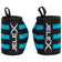 JELEX Strong MuÃ±equeras de fitness negro-azul – Einheitsgröße