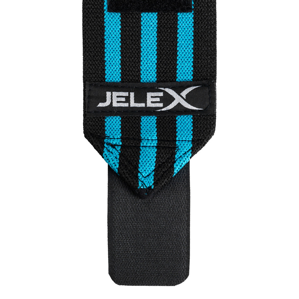 JELEX Strong MuÃ±equeras de fitness negro-azul