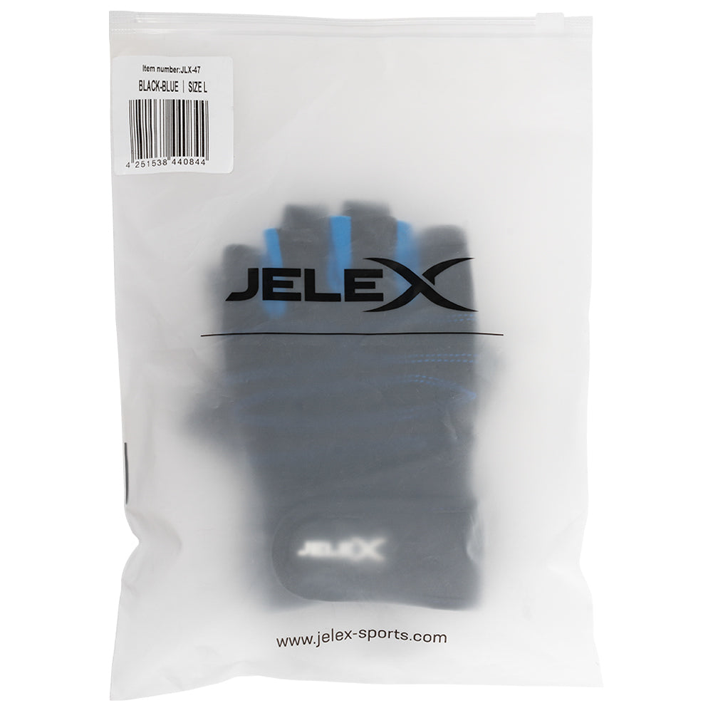JELEX Fit Guantes de entrenamiento acolchados negro-azul