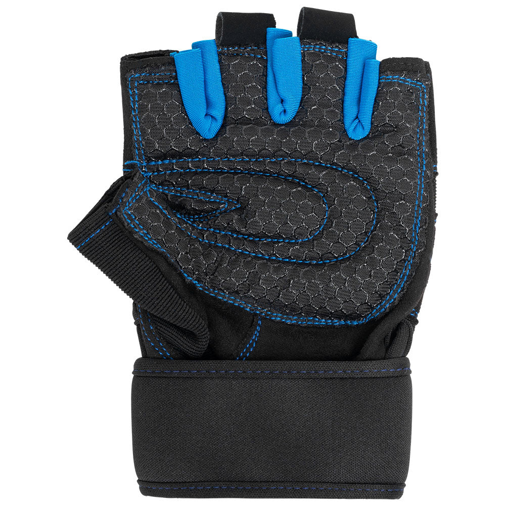 JELEX Fit Guantes de entrenamiento acolchados negro-azul