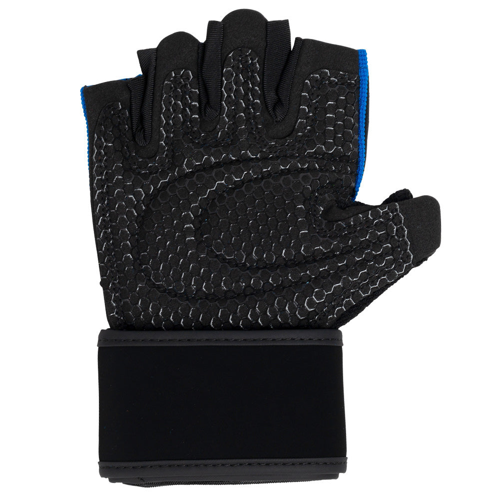 JELEX Power Premium Guantes de entrenamiento acolchados negro-azul