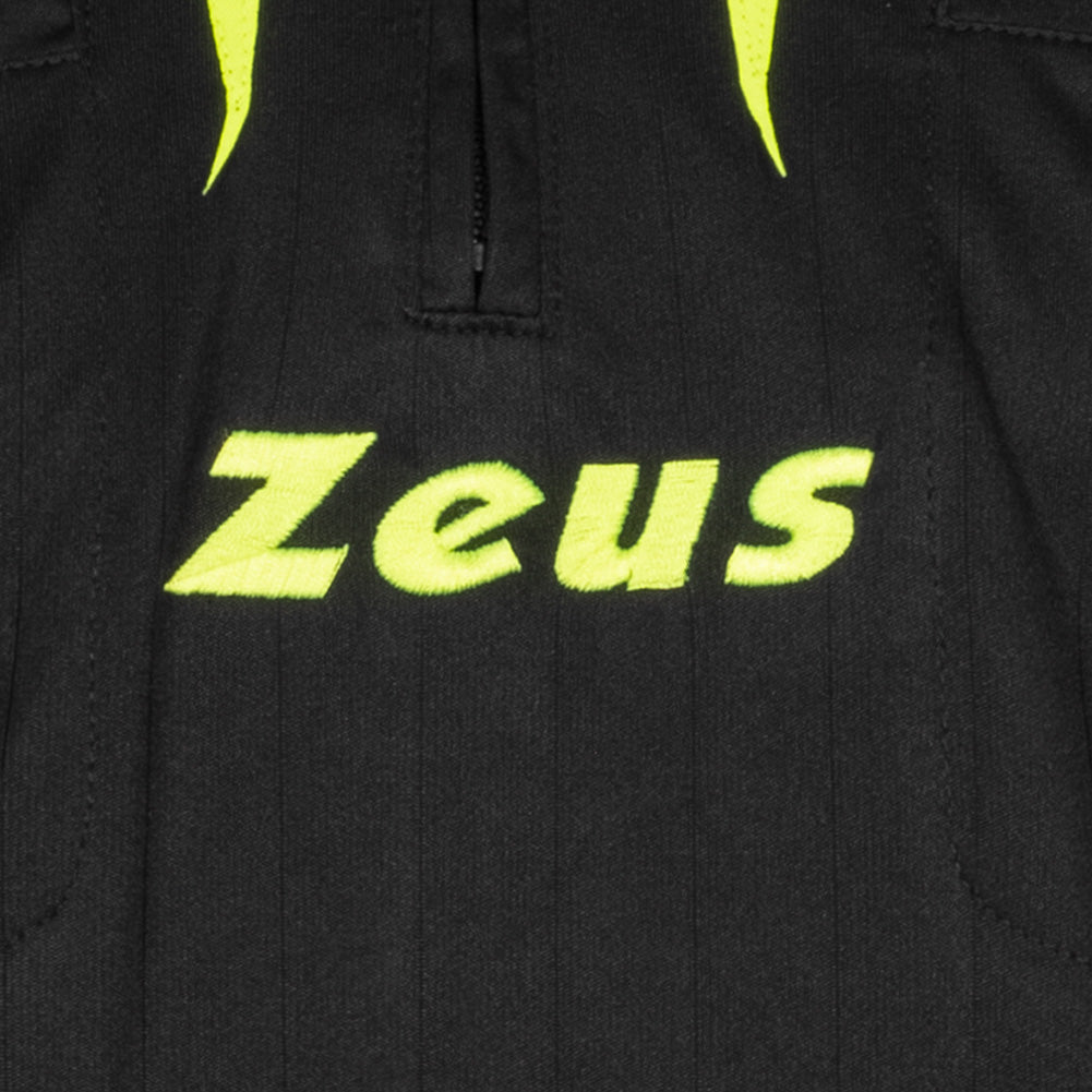 Zeus Hombre Conjunto de Ã¡rbitro Camiseta con pantalÃ³n corto Negro