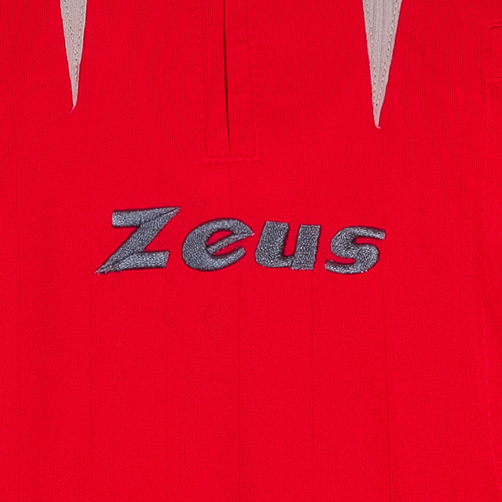 Zeus Hombre Conjunto de Ã¡rbitro Camiseta con pantalÃ³n corto Rojo