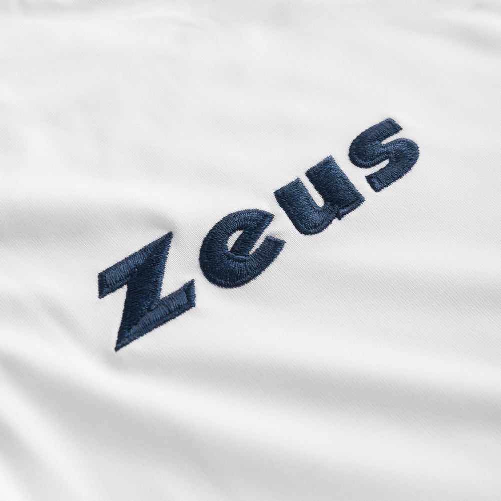 Zeus Kit Flora Mujer Camiseta de baloncesto con pantalones cortos blanco