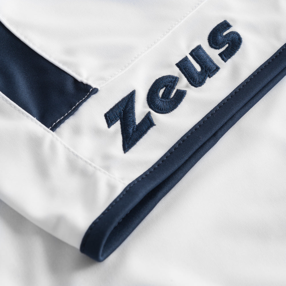Zeus Kit Flora Mujer Camiseta de baloncesto con pantalones cortos blanco