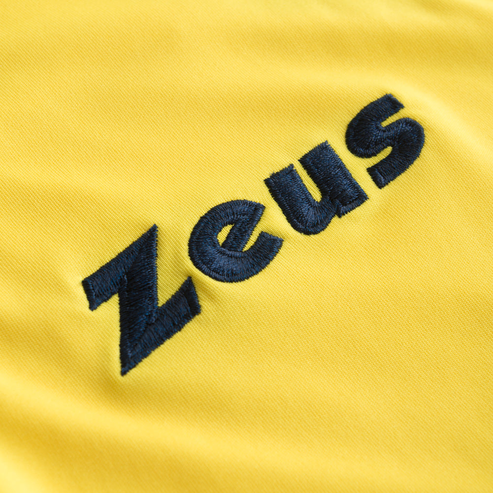 Zeus Kit Flora Mujer Camiseta de baloncesto con pantalones cortos amarillo