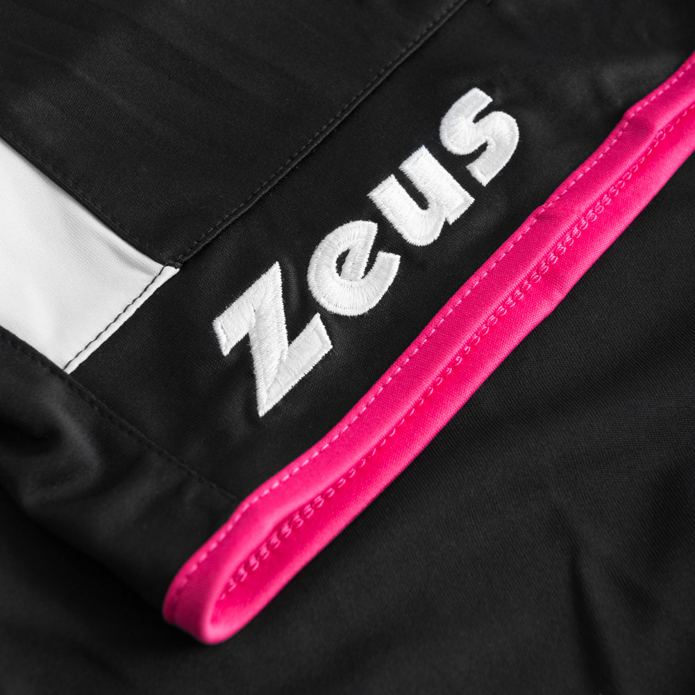 Zeus Kit Flora Mujer Camiseta de baloncesto con pantalones cortos negro