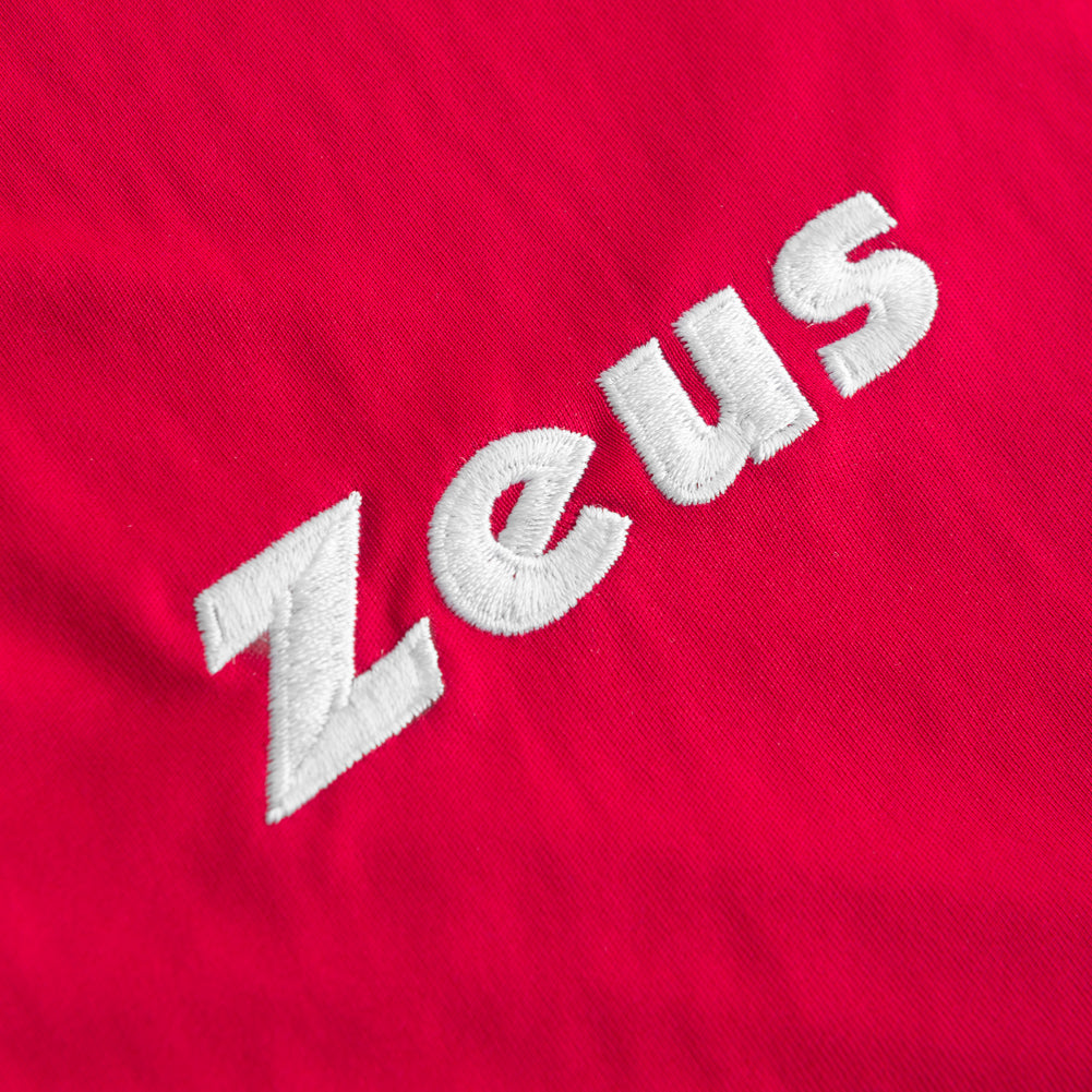 Zeus Kit Flora Mujer Camiseta de baloncesto con pantalones cortos rojo