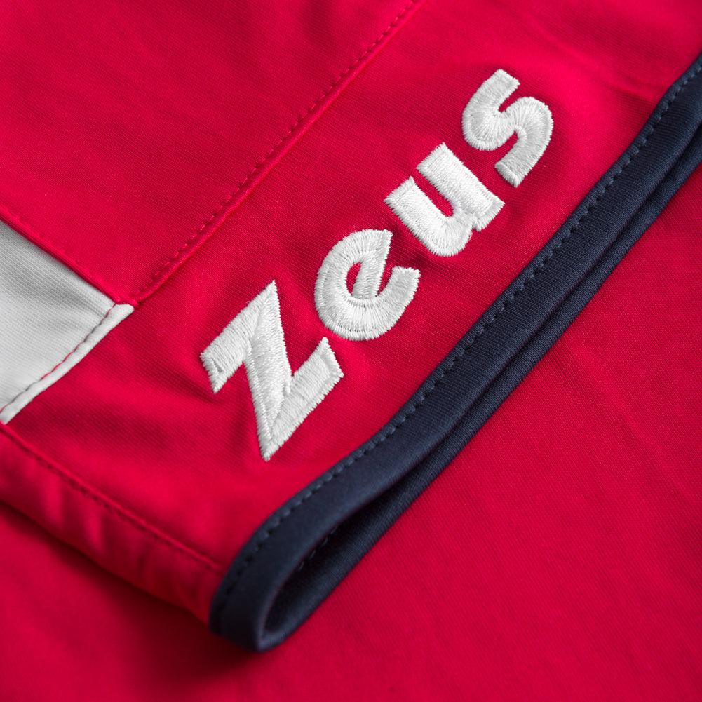Zeus Kit Flora Mujer Camiseta de baloncesto con pantalones cortos rojo