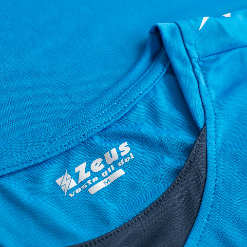 Zeus Kit Flora Mujer Camiseta de baloncesto con pantalones cortos royal blue