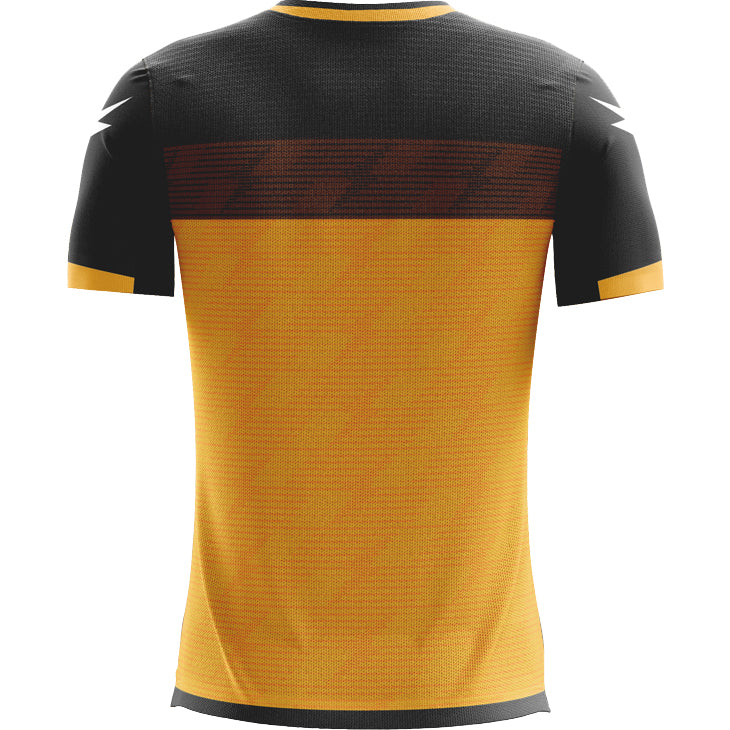 Zeus Icon Teamwear Set Camiseta con pantalones cortos Ã¡mbar negro